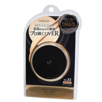 [ブラックフライデー]〔ミシャ〕クッションファンデーション　プロカバー  #23