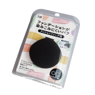 [ブラックフライデー]〔貝印〕ファンデーションが染み込みにくいパフ   クッションファンデ用  KQ-3278
