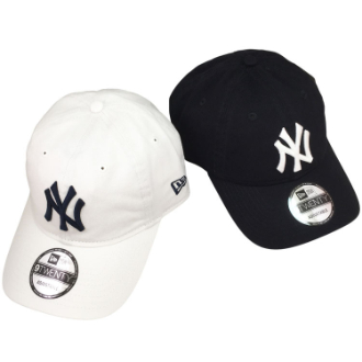 [ネット限定！福袋Sale]〔ニューエラ〕９TWENTYキャップ  2点セット　NYロゴ　ネイビー・ホワイト①