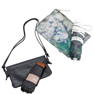 [ネット限定！福袋Sale]Wpc.  メトロポリタン美術館名画ビニールミニ&ショルダー晴雨兼用ミニ  黒