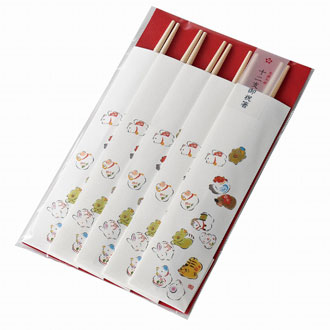 美濃和紙　御祝箸　十二支　其の壱　5膳