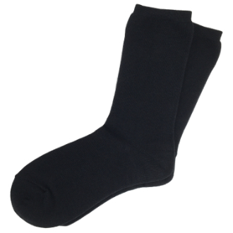 【ぬっくりん】冷え性の社員が本気でつくりました。 吸湿発熱　無地 クルー丈