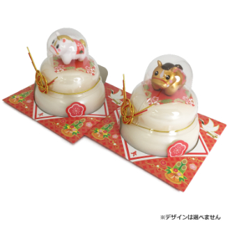 お鏡餅 福招き 干支  160g  ※デザイン選べません