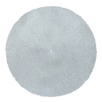 プレイスマット ももとせ  ラウンド　シルバー