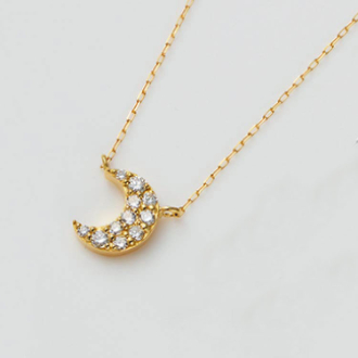 [ネットストア限定特価]K18YGダイヤモンドペンダント