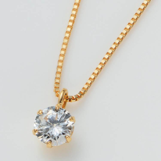 [ネットストア限定特価]K18YGダイヤモンドペンダント