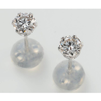 [ネットストア限定特価]Ptダイヤモンドピアス