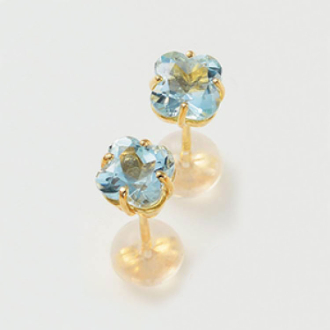 [ネットストア限定特価]K18YGブルートパーズピアス