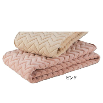 [ネットストア限定特価]マシュマロポコポコ敷きパッド  ピンク