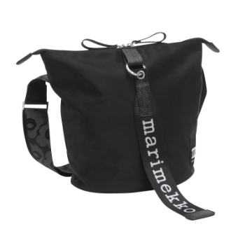 [ネットストア限定特価]〔マリメッコ〕ショルダーバッグ  ブラック