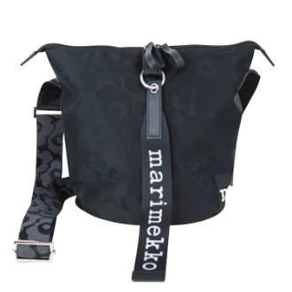 [ネットストア限定特価]〔マリメッコ〕ショルダーバッグ  ブラック