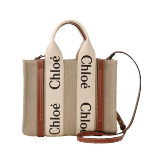 [ブランドコレクション]［14］【Chloe】クロエ　2WAYバッグ  WHITE - BROWN 1