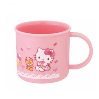 ハローキティ 食洗機対応プラコップ ファンシー