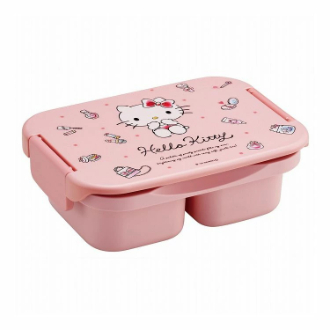 ハローキティ 抗菌セパレート型 タイトランチボックス 1段 500ml