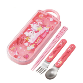 ハローキティ 食洗機対応スライド式トリオ ファンシー