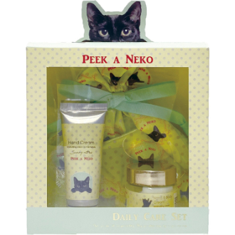 ピーカーネコ  デイリーケアセット  イエロー