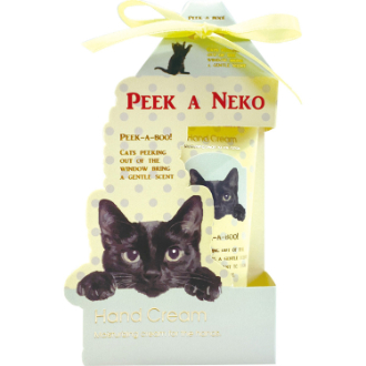 ピーカーネコ  ハンドクリーム  イエロー