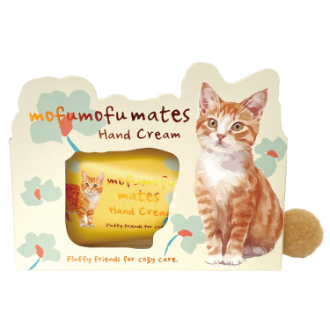 モフモフメイツハンドクリーム  茶トラ