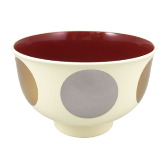 越前漆器  汁椀  白