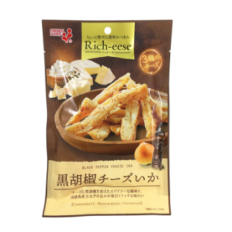 井上食品　Rich-eese(リッチーズ) 黒胡椒チーズいか