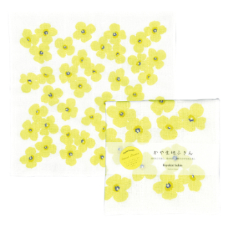 エターナルブルームズ　かや生地７重ふきん　CHEERFUL F YE