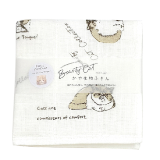 かや生地７重ふきんBCC エキゾチックショートヘア