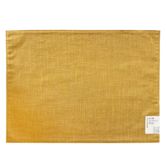 むら糸 ランチョンマット YE