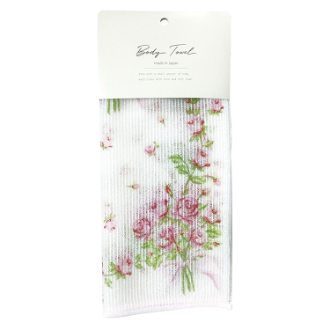 ローズブーケ ナイロンボディタオル