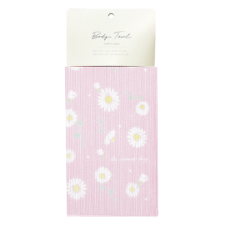 マーガレットナイロンボディタオル