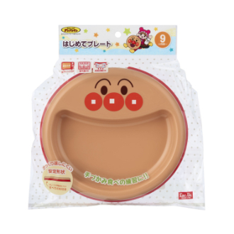 【アンパンマン】はじめて プレート (すべり止め付き)