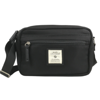 【anello】アネロ GRANDE　CINNAMON ミニショルダーバッグ　ブラック