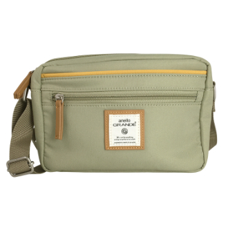 【anello】アネロ GRANDE　CINNAMON ミニショルダーバッグ　ミントグリーン