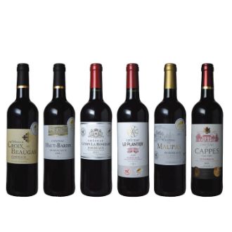 [福袋SALE]金賞ボルドーワイン6本福箱セット