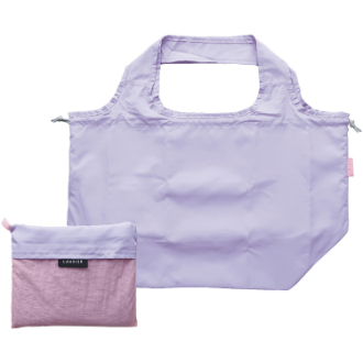 LAURIE ツートーン保冷ショッピングバッグ  Purple×Pink
