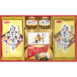 [お年玉セール]白子のり＆マルトモバラエティギフト