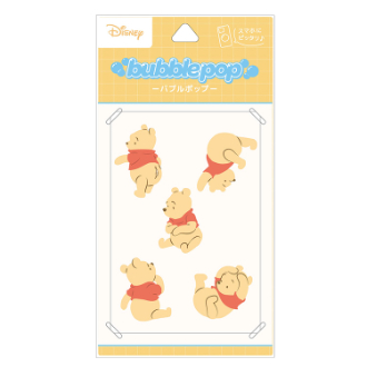 バブルポップ ステッカー くまのプーさん（2月下旬発売予定）