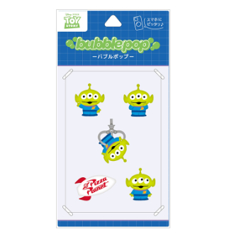 バブルポップ ステッカー エイリアン（2月下旬発売予定）