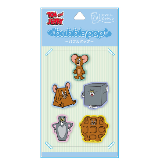 バブルポップ ステッカー トム＆ジェリー（2月下旬発売予定）