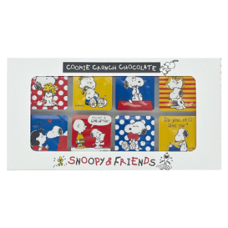 [2026バレンタイン]スヌーピー クランチチョコボックス8P