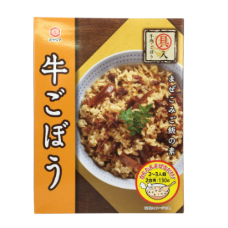 まぜこみご飯の素 牛ごぼう 130g