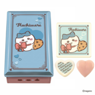 [2026バレンタイン]ちいかわ チョコレート缶  ハチワレ（※1月末入荷予定）