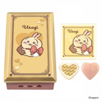 [2026バレンタイン]ちいかわ チョコレート缶  うさぎ（※1月末入荷予定）