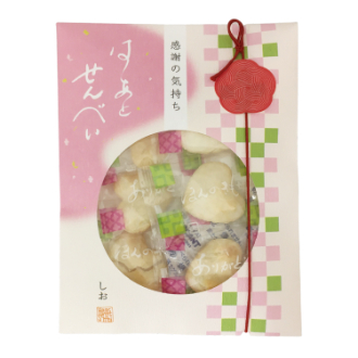 [2026バレンタイン]和紙袋はあとせんべい　しお