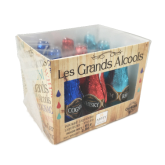 [2026バレンタイン]Les Grands Alcools グランドアルコール ミニボトルチョコ