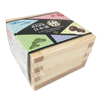 [2026バレンタイン]日本酒 酒チョコ 檜一合枡