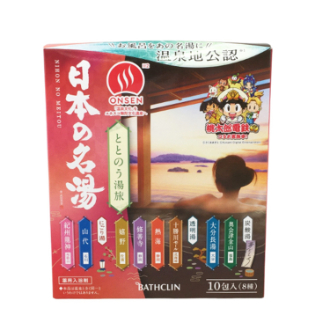 日本の名湯 ととのう湯旅 30ｇ×10包入（8種類）