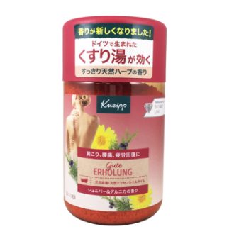 クナイプ　グーテエアホールング バスソルト ジュニパー＆アルニカの香り 850ｇ