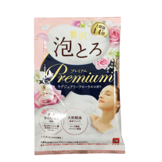 お湯物語　贅沢泡とろ プレミアム ラグジュアリーフローラル 40g