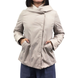 [ネット限定クリアランスセール]婦人ダウンコートA　グレージュ  L