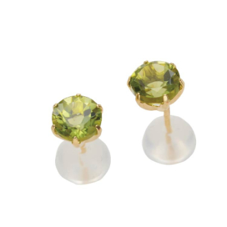 [ネット限定クリアランスセール]K18YGペリドットピアス